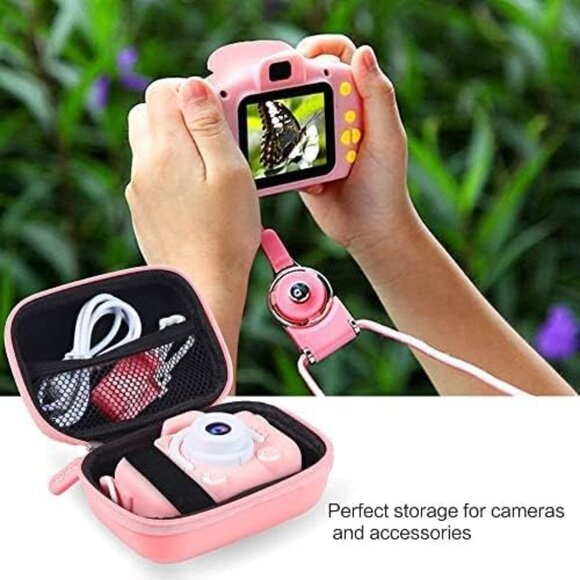 Pink hard Camera Case - Protect Your Digital Camera | universal zip close kids - Picture 6 of 6